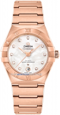 Buy this new Omega Constellation Co-Axial Master Chronometer 29mm 131.50.29.20.55.001 ladies watch for the discount price of £23,496.00. UK Retailer.