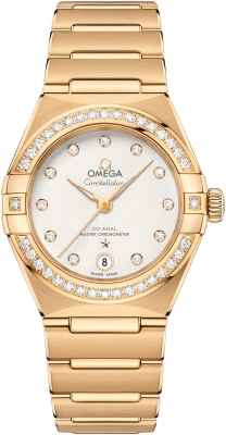 Buy this new Omega Constellation Co-Axial Master Chronometer 29mm 131.55.29.20.52.002 ladies watch for the discount price of £25,608.00. UK Retailer.