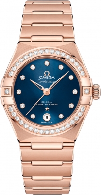 Buy this new Omega Constellation Co-Axial Master Chronometer 29mm 131.55.29.20.53.001 ladies watch for the discount price of £25,608.00. UK Retailer.