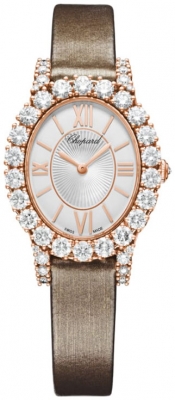 Buy this new Chopard L'Heure Du Diamant Oval 139384-5104 ladies watch for the discount price of £45,390.00. UK Retailer.