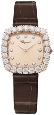 Buy this new Chopard L'Heure Du Diamant Cushion 13A386-5107 ladies watch for the discount price of £50,405.00. UK Retailer.