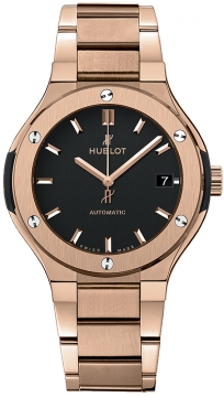 Buy this new Hublot Classic Fusion Automatic 38mm 568.ox.1180.ox midsize watch for the discount price of £23,035.00. UK Retailer.