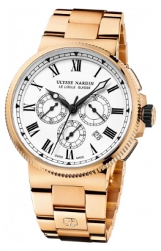 Buy this new Ulysse Nardin Marine Chronograph Manufacture 43mm 1506-150-8m/LE mens watch for the discount price of £40,765.00. UK Retailer.