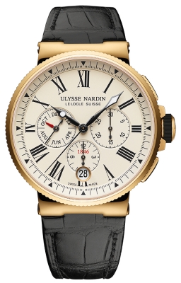 Buy this new Ulysse Nardin Marine Chronograph Annual Calendar 43mm 1532-150/40 mens watch for the discount price of £25,415.00. UK Retailer.
