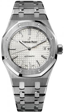 Buy this new Audemars Piguet Royal Oak Automatic 37mm 15450st.oo.1256st.01 midsize watch for the discount price of £18,000.00. UK Retailer.