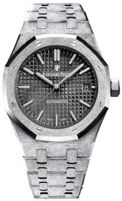 Buy this new Audemars Piguet Royal Oak Automatic 37mm 15454bc.gg.1259bc.03 ladies watch for the discount price of £50,800.00. UK Retailer.