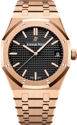 Buy this new Audemars Piguet Royal Oak Automatic 41mm 15500or.oo.1220or.01 mens watch for the discount price of £0.00. UK Retailer.