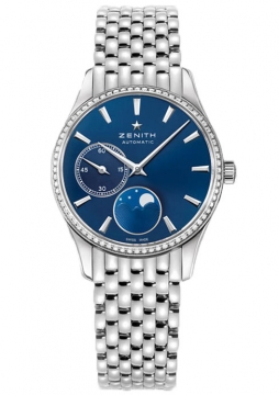 Buy this new Zenith Elite Ultra Thin Lady Moonphase 33mm 16.2310.692/51.m2310 ladies watch for the discount price of £5,265.00. UK Retailer.