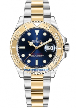 Buy this new Rolex Yacht-Master 40mm 16623 Blue mens watch for the discount price of £9,300.00. UK Retailer.