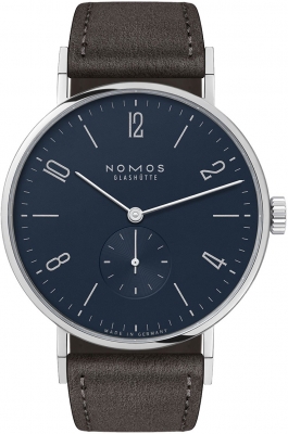 Nomos Glashutte Tangente 38 37.5mm 167 watch