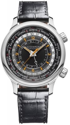 Buy this new Chopard L.U.C. Time Traveler One 168574-3001 mens watch for the discount price of £11,900.00. UK Retailer.