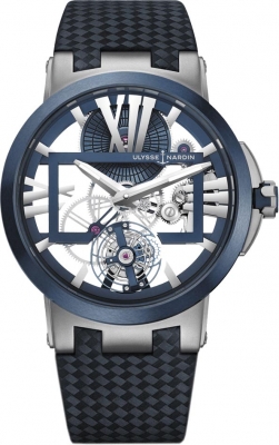 Buy this new Ulysse Nardin Executive Skeleton Tourbillon 45mm 1713-139/43 mens watch for the discount price of £28,390.00. UK Retailer.