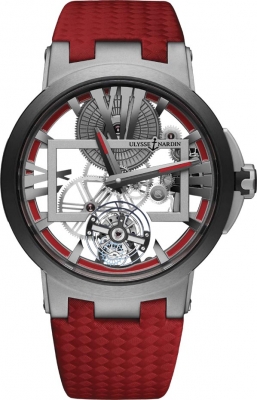 Buy this new Ulysse Nardin Executive Skeleton Tourbillon 45mm 1713-139/BQ mens watch for the discount price of £34,300.00. UK Retailer.