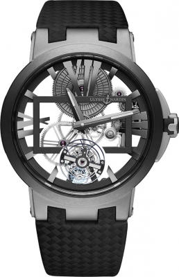 Buy this new Ulysse Nardin Executive Skeleton Tourbillon 45mm 1713-139 mens watch for the discount price of £29,809.50. UK Retailer.
