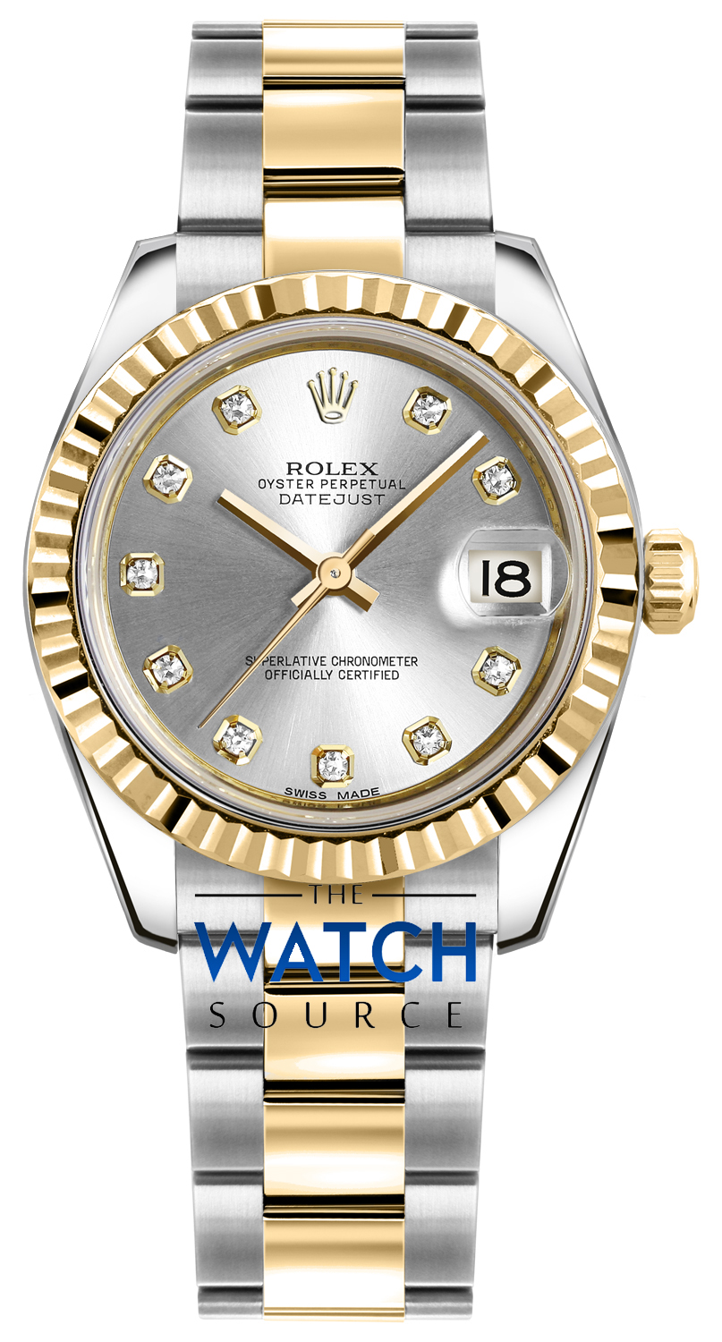 rolex oyster perpetual datejust ladies diamond 31mm price