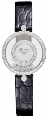 Buy this new Chopard Happy Diamonds 203957-1201 ladies watch for the discount price of £12,232.00. UK Retailer.