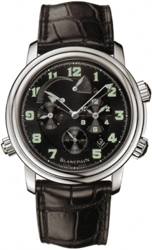 Buy this new Blancpain Leman Reveil GMT 2041-1130m-53b mens watch for the discount price of £12,460.00. UK Retailer.