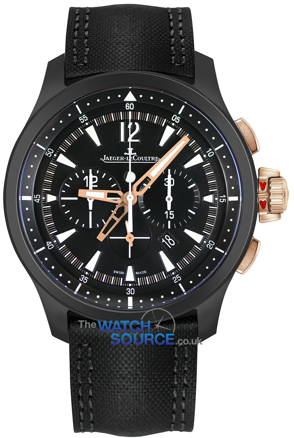 Buy this new Jaeger LeCoultre Master Compressor Chronograph Ceramic 205L570 mens watch for the discount price of 12 227.00. UK Retailer