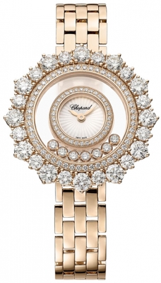 Buy this new Chopard Happy Diamonds 209437-5601 ladies watch for the discount price of £54,060.00. UK Retailer.