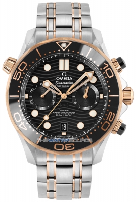 Omega Seamaster Diver 300m Co-Axial Master Chronometer Chronograph 44mm 210.20.44.51.01.001 watch