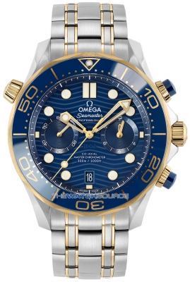 Buy this new Omega Seamaster Diver 300m Co-Axial Master Chronometer Chronograph 44mm 210.20.44.51.03.001 mens watch for the discount price of £13,376.00. UK Retailer.