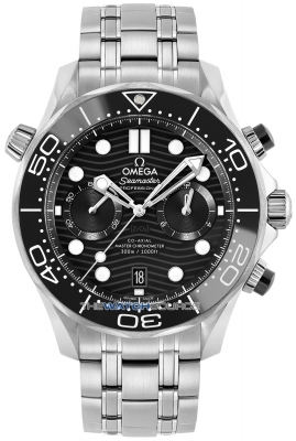 Buy this new Omega Seamaster Diver 300m Co-Axial Master Chronometer Chronograph 44mm 210.30.44.51.01.001 mens watch for the discount price of £7,128.00. UK Retailer.