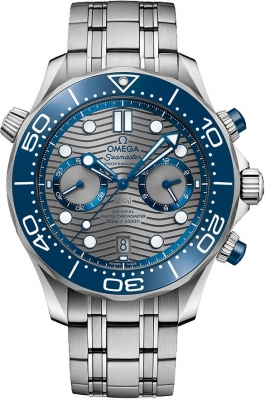 Omega Seamaster Diver 300m Co-Axial Master Chronometer Chronograph 44mm 210.30.44.51.06.001 watch