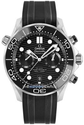 Buy this new Omega Seamaster Diver 300m Co-Axial Master Chronometer Chronograph 44mm 210.32.44.51.01.001 mens watch for the discount price of £6,776.00. UK Retailer.