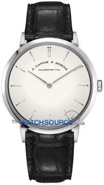 Buy this new A. Lange & Sohne Saxonia Thin Manual Wind 40mm 211.026 mens watch for the discount price of £16,020.00. UK Retailer.