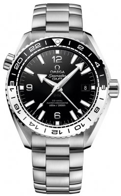 Buy this new Omega Planet Ocean 600m Co-Axial Master Chronometer GMT 43.5mm 215.30.44.22.01.001 mens watch for the discount price of £7,216.00. UK Retailer.