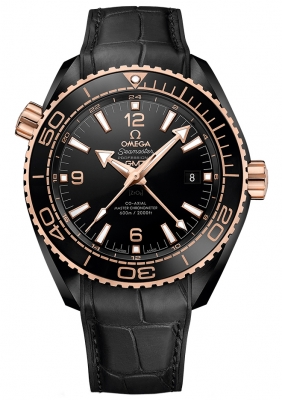 Buy this new Omega Planet Ocean 600m Co-Axial Master Chronometer GMT 45.5mm 215.63.46.22.01.001 mens watch for the discount price of £14,784.00. UK Retailer.