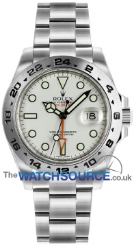 Buy this new Rolex Explorer II 42mm 216570 White mens watch for the discount price of £8,000.00. UK Retailer.