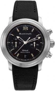 Buy this new Blancpain Leman Aqua Lung Flyback Chronograph 2182f-1130a-64b mens watch for the discount price of &pound;7,265.00. UK Retailer.