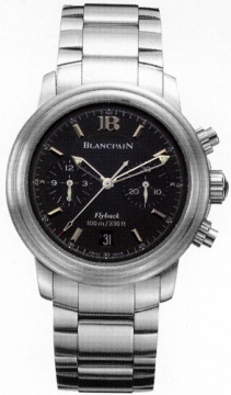 Buy this new Blancpain Leman Aqua Lung Flyback Chronograph 2182f-1130a-71 mens watch for the discount price of &pound;8,200.00. UK Retailer.