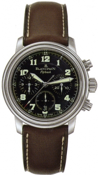 Buy this new Blancpain Leman Flyback Chronograph 2185f-1130-63b mens watch for the discount price of &pound;6,605.00. UK Retailer.