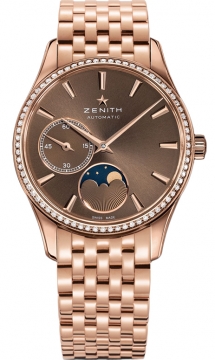 Buy this new Zenith Elite Ultra Thin Lady Moonphase 33mm 22.2310.692/75.m2310 ladies watch for the discount price of £13,615.00. UK Retailer.