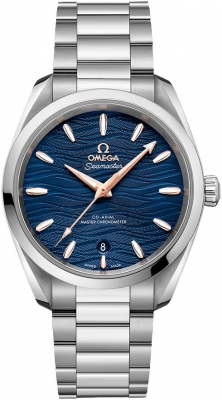 Buy this new Omega Aqua Terra 150M Co-Axial Master Chronometer 38mm 220.10.38.20.03.002 ladies watch for the discount price of £5,192.00. UK Retailer.