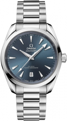 Buy this new Omega Aqua Terra 150M Co-Axial Master Chronometer 38mm 220.10.38.20.03.003 mens watch for the discount price of £5,456.00. UK Retailer.