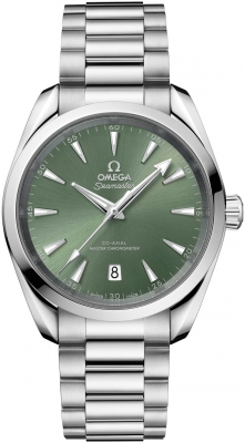 Buy this new Omega Aqua Terra 150M Co-Axial Master Chronometer 38mm 220.10.38.20.10.002 mens watch for the discount price of £5,332.00. UK Retailer.