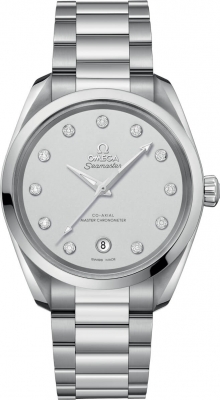 Buy this new Omega Aqua Terra 150M Co-Axial Master Chronometer 38mm 220.10.38.20.52.001 ladies watch for the discount price of £5,060.00. UK Retailer.