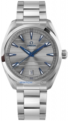 Buy this new Omega Aqua Terra 150M Co-Axial Master Chronometer 41mm 220.10.41.21.06.001 mens watch for the discount price of £5,192.00. UK Retailer.