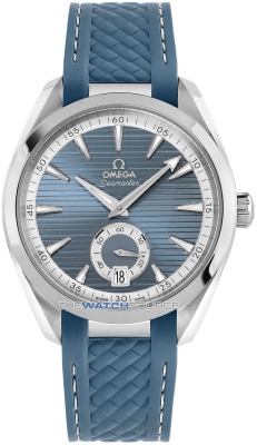 Buy this new Omega Aqua Terra 150m Small Seconds 41mm 220.12.41.21.03.005 mens watch for the discount price of £5,456.00. UK Retailer.