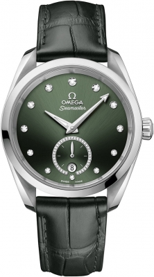 Buy this new Omega Aqua Terra 150m Small Seconds 38mm 220.13.38.20.60.001 ladies watch for the discount price of £6,336.00. UK Retailer.