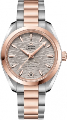 Buy this new Omega Aqua Terra 150m Master Co-Axial 34mm 220.20.34.20.06.001 ladies watch for the discount price of £9,152.00. UK Retailer.