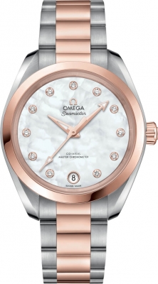 Buy this new Omega Aqua Terra 150m Master Co-Axial 34mm 220.20.34.20.55.001 ladies watch for the discount price of £11,094.00. UK Retailer.