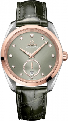 Buy this new Omega Aqua Terra 150m Small Seconds 38mm 220.23.38.20.60.001 ladies watch for the discount price of £9,504.00. UK Retailer.