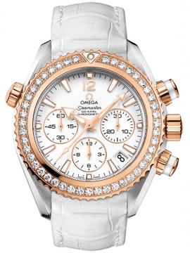 Buy this new Omega Planet Ocean Chronograph 222.28.38.50.04.001 midsize watch for the discount price of &pound;11,120.00. UK Retailer.