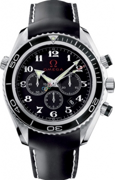 Buy this new Omega Planet Ocean Chronograph 222.32.46.50.01.001 Olympic Edition Timeless Collection mens watch for the discount price of &pound;3,935.00. UK Retailer.