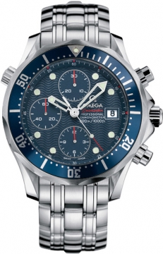 Buy this new Omega Seamaster 300m Chronograph 2225.80 mens watch for the discount price of £2,190.00. UK Retailer.