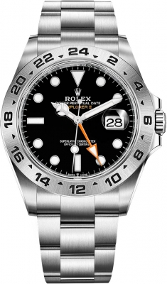 Buy this new Rolex Explorer II 42mm 226570 Black mens watch for the discount price of £12,500.00. UK Retailer.